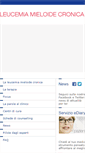 Mobile Screenshot of leucemiamieloidecronica.it
